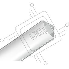 Алюминиевый профиль Ambrella light GP2100WH белый 2000*15.7*15.7