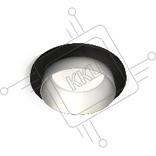 Комплект встраиваемого светильника Ambrella light XC6513023 SBK/MCH черный песок/хром матовый MR16 GU5.3 (C6513, N6133)