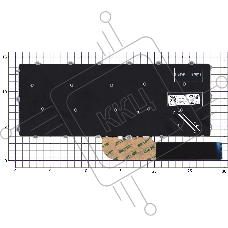 Клавиатура для ноутбука Dell Inspiron 14 5480 5481 5482 5485 5488 черная без подсветки