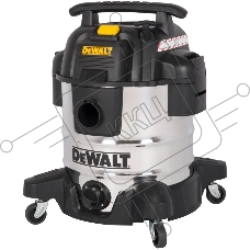 Строительный пылесос DeWalt DXV30SPTA 1050Вт (уборка: сухая/сбор воды/выдув) серый