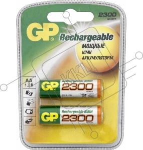 Аккумулятор GP 230AAHC AA NiMH 2250mAh (2шт)