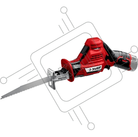 Пила сабельная ЗУБР 12В, без АКБ, в коробке, СПЛ-125