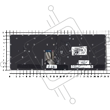 Клавиатура для ноутбука Lenovo Yoga 5 pro Yoga 910, черная без рамки с подсветкой