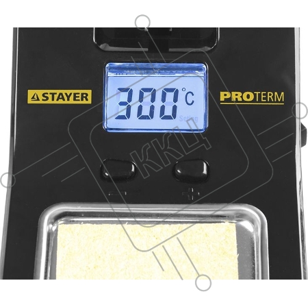 Паяльная станция STAYER 55370  profi цифровая с жк дисплеем диапазон 160-520°c шаг 10°c 48Вт