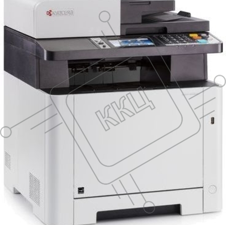 МФУ Kyocera Ecosys M5526cdn ( цветной, А4, принтер/сканер/копир/факс, 1200dpi, 26ppm, 512Mb, DADF50, Duplex, Lan, USB)