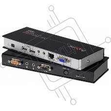 Удлинитель консоли (клав./мышь USB+мон.+аудио+RS232) на 200м USB KVM EXTENDER W/1.8M W/230V ADP