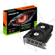 Видеокарта Gigabyte GV-N4060WF2OC-8GD NVIDIA GeForce RTX 4060 8Gb 128bit GDDR6 2475/17000 HDMIx2 DPx2 HDCP Ret
