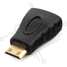 Переходник Gembird Переходник HDMI-miniHDMI  19F/19M, золотые разъемы, пакет A-HDMI-FC