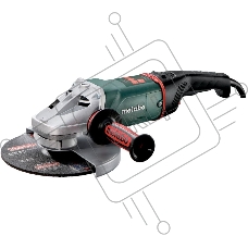Шлифовальные машины Metabo WE 24-230 MVT 606469000 шлифмашина угловая {  2400вт, 230мм, защита,авибр,пов.рукоятка, 6600 об/мин, кейс, вес 5.8 кг }