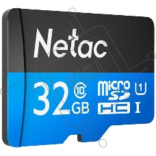 Флеш карта microSDHC 32GB Netac P500 <NT02P500STN-032G-S>  (без SD адаптера) 80MB/s