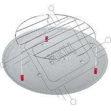 Микроволновая печь встраиваемая Maunfeld MBMO349DGB чёрный, 34 л, 1450 Вт, переключатели - сенсор