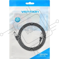 Патч-корд Vention прямой SFTP cat.8 RJ45 - 2м. Плоский