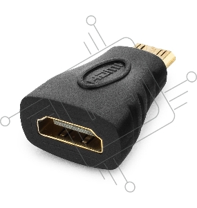 Переходник Gembird Переходник HDMI-miniHDMI  19F/19M, золотые разъемы, пакет A-HDMI-FC