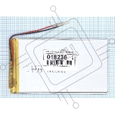 Аккумулятор Li-Pol (батарея) 3*70*120мм 2pin 3.7V/4000mAh