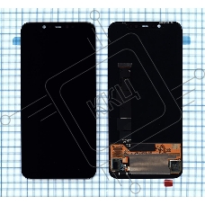 Дисплей для Xiaomi Mi8 OLED черный