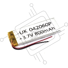 Аккумулятор Li-Pol (батарея) 4*20*60мм 2pin 3.7V/800mAh