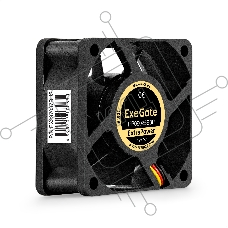 Вентилятор для корпуса ExeGate ExtraPower EP06025B3P черный, 60 мм, 4500 об/мин, 31 дБ, 3 pin