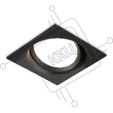 Светильник Ambrella light TN52233 BK черный IP20 GX53 110*110*44