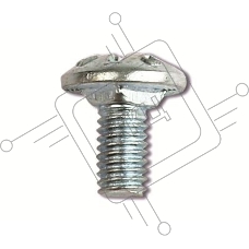 Винт с крестообразным шлицем М6х10 HDZ CM010610HDZ DKC