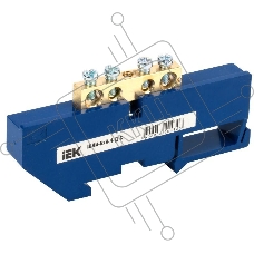 Шина нулевая на DIN-изол. ШНИ 6х9-4-Д-С ИЭК YNN10-69-4D-K07