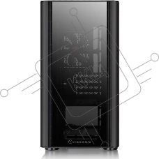 Компьютерный корпус Thermaltake V150 TG CA-1R1-00S1WN-00 Black/Win/SPCC/Tempered Glass*2/ 120mm Standard Fan*1