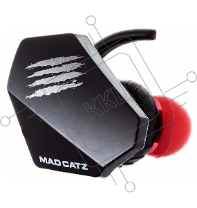 Игровые мобильные наушники Mad Catz E.S. PRO+ чёрные (3.5 мм jack, 13.5 мм неодимовые магниты, 32 Ом, 20 ~ 20000 Гц, микрофон)
