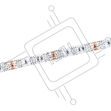 Лента светодиодная IEK LED 5м LSR-5050RGB60-14,4-IP65-12В IEK