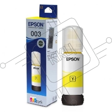 Чернила EPSON C13T00V498 желтый (65 мл) для L11050, L1110, L1210, L3101, L3110, L3156, L3210, L3215, L3216, L3250, L3256, L3258, L3260, L3550, L3556, L5290