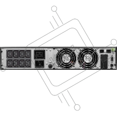 Источник бесперебойного питания SKAT-UPS 3000 RACK+6x9Ah исп. E 8956