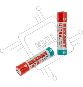 Ультра алкалиновая батарейка AAA/LR03 1,5 V REXANT