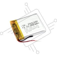 Аккумулятор Li-Pol (батарея) 4*30*35мм 2pin 3.7V/500mAh