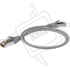 Патч-корд Sysmatrix PC 4545.5ES26.1LSZHGY F/UTP RJ-45 вил.-вилка RJ-45 кат.5E 1м серый LSZH