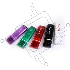 Флеш диск USB 2.0 QUMO 16GB Optiva 01 Green QM16GUD-OP1-green