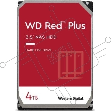 Жесткий диск Western Digital SATA 4TB 6GB/S 256MB RED PLUS WD40EFPX