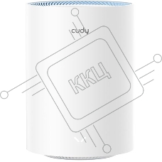 Бесшовный Mesh роутер Cudy M1200(3-Pack) AC1200 10/100BASE-TX белый (упак.:3шт)