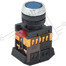 Кнопка ABLFS-22 син. 1з+1р ИЭК BBT30-ABLFS-K07