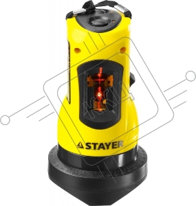 Нивелир лазерный STAYER SLL-1, 10м, точн. +/-0,5 мм/м [34960]