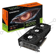 Видеокарта Gigabyte GV-N4070WF3OC-12GD 12288Mb 192 GDDR6X 2490/21000 HDMIx1 DPx3 HDCP Ret