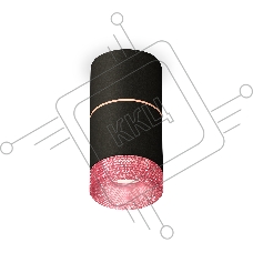 Светильник Ambrella Light XS7402202 SBK/PI черный песок/розовый MR16 GU5.3 (C7402, A2073, C7402, N7193)
