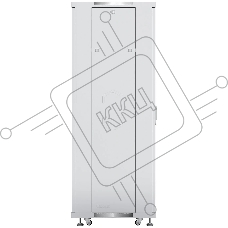 Шкаф телекоммуникационный напольный Cabeus, IP20, 42U, 2055х800х800 мм (ВхШхГ), дверь: стекло, разборный, цвет: серый