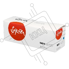 Картридж Sakura TN421C для Brother HL-8260DCW, DCP-8410, MFC-8690, синий, 1 800к.