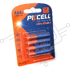 Щелочной/алкалиновый элемент питания PKCELL LR03-8B тип - AAА 8 шт в блистере