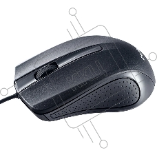 Мышь проводная Perfeo RAINBOW черный, 1000 dpi, USB, кнопки - 3