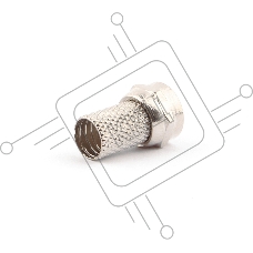 Коннектор Cablexpert F SPL6-01, 18mm, для кабеля RG6, 5шт
