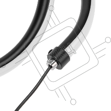 Светильник декоративный Spiral Uno, LED, 2Вт, 3000К, 5В, черный REXANT