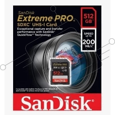 Карта памяти SANDISK SDXC 512GB UHS-1 SDSDXXD-512G-GN4IN