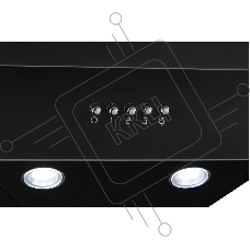 Наклонная вытяжка MONSHER ROUEN 60 Noir Verre, ширина 60 см, отвод/рециркуляция, 700 м3/час, механическое кнопочное управление, 3 скорости, светодиодное освещение 2*1 Вт, металлические жироулавливающие фильтры, угольный фильтр KFM 101 (опция), цвет: чёрны