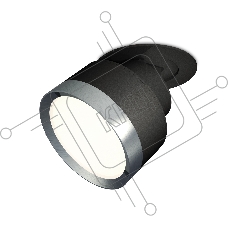 Светильник Ambrella Light XM8102504 SBK/PPH черный песок/графит полированный GX53 (A2242, A2106, C8102, N8133)