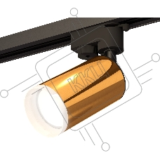 Светильник Ambrella light XT6327012 PYG/SBK/FR золото желтое полированное/черный песок/белый матовый MR16 GU5.3