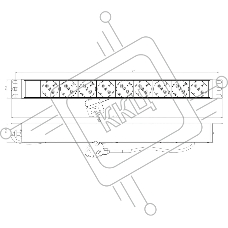 Блок силовых розеток Hyperline SHE19-(X)SH, Shuko х 9, вход IEC 320 C14, для шкафов, шнур 2,5 м, 44х482,6х44,4 мм (ВхШхГ), 16А, серый